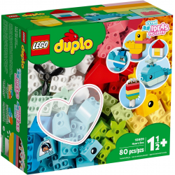 Klocki LEGO 10909 - Pudełko z serduszkiem DUPLO